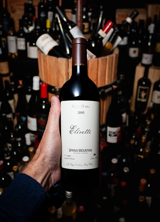 Spring Mountain Vineyard Red Blend Elivette Spring Mountain District Napa Valley 2005