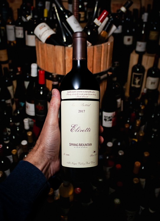 Spring Mountain Vineyard Red Blend Elivette Spring Mountain District Napa Valley 2017