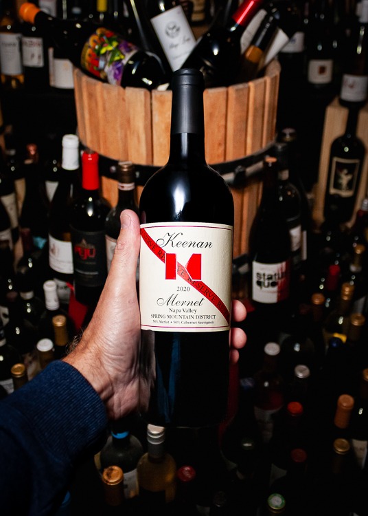 Keenan Red Blend Mernet Reserve Spring Mountain District Napa Valley 2020