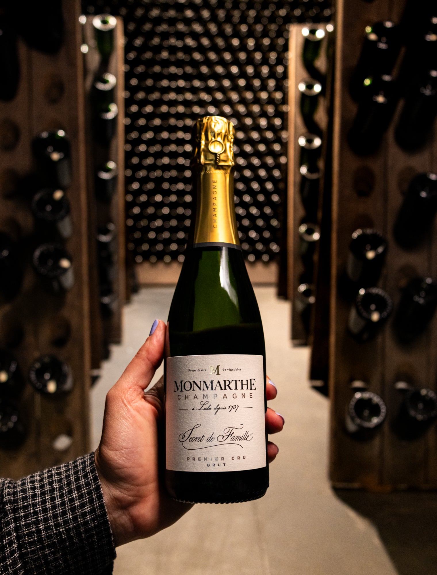 Champagne Monmarthe Secret de Famille Brut Premier Cru NV (Half Bottle 375mL)