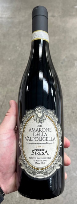 2016 Poggio Siresa Amarone Della Valpolicella (93IWR)