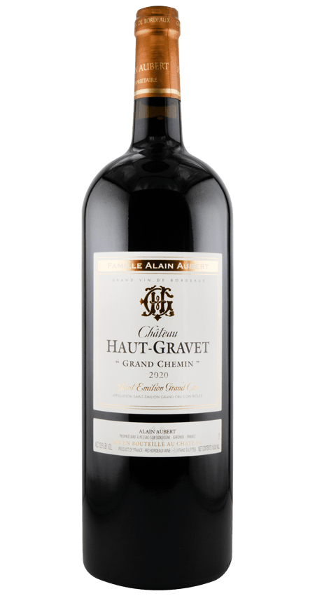 93 Pt. Château Haut-Gravet 'Grand Chemin' Saint-Émilion Grand Cru 2020 Magnum 1.5L