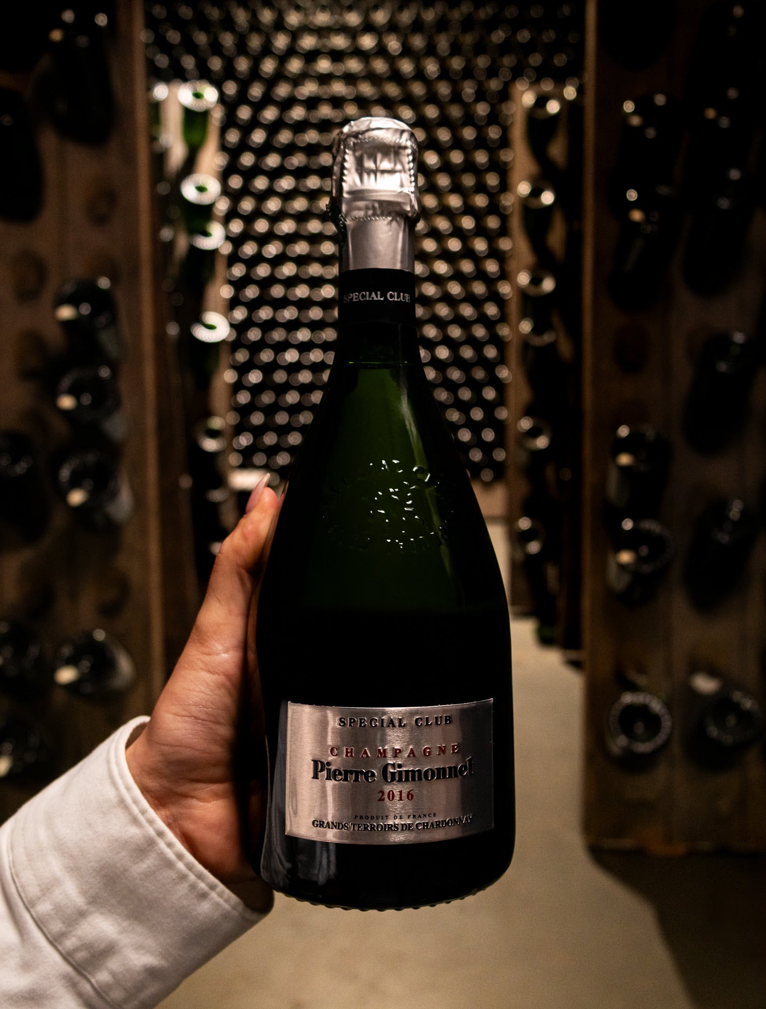 Champagne Pierre Gimonnet & Fils Blanc de Blancs Special Club Grands Terroirs de Chardonnay Extra Brut 2016