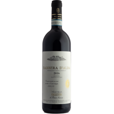 2016 Falletto Barbera d'Alba