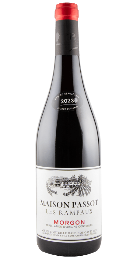 Dominique et Rémy Passot 'Les Rampaux' Beaujolais Morgon 2023