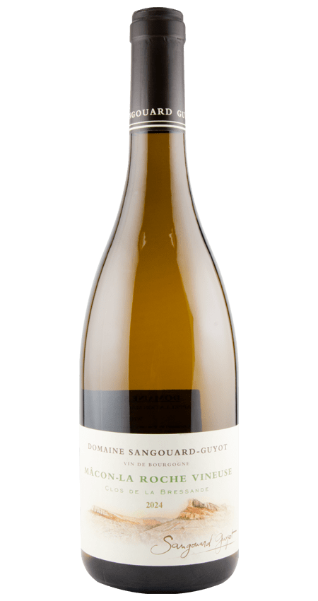 White Burgundy Chardonnay 2024 Domaine Sangouard-Guyot Mâcon-La Roche Vineuse