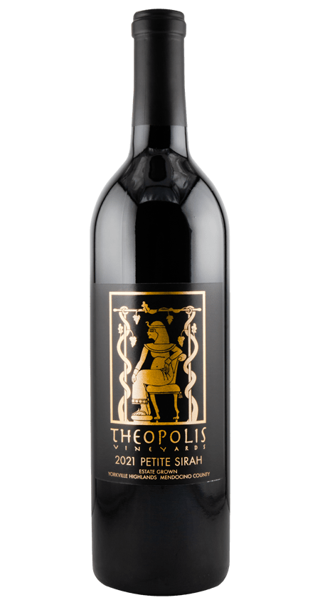 95 Pt. Theopolis Vineyards Petite Sirah Estate Grown Yorkville Highlands 2021