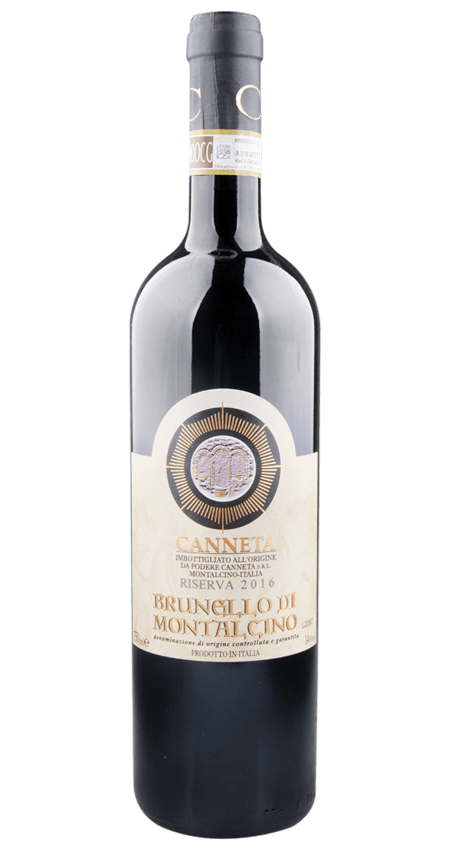 95 Pt. Canneta Brunello di Montalcino Riserva 2016