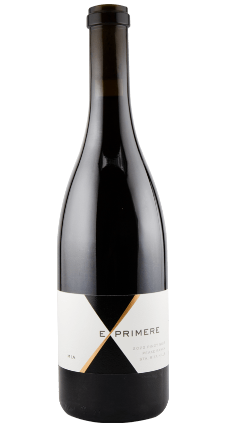 95 Pt. Exprimere Sta. Rita Hills Peake Ranch Pinot Noir Mia 2022