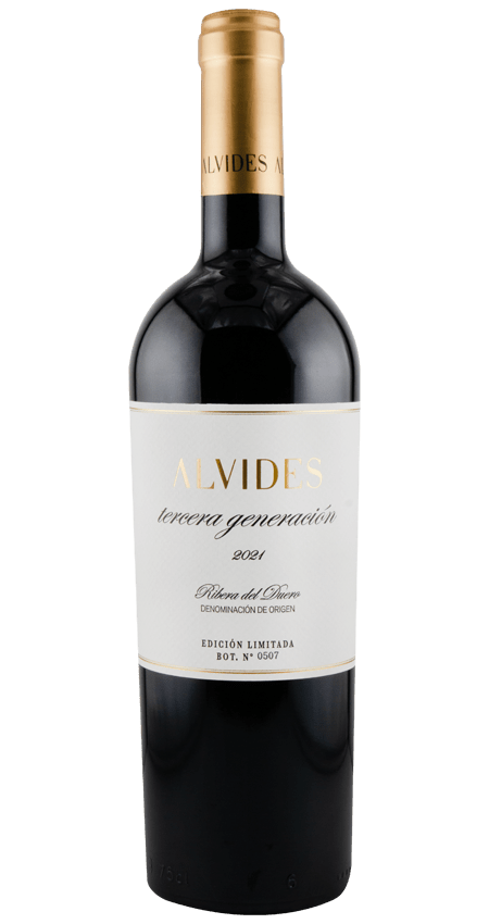 95 Pt. Ribera del Duero 2021 Alvides Tercera Generación