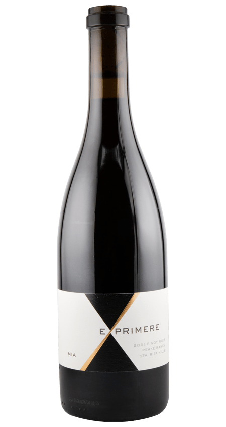 93 Pt. Exprimere Sta. Rita Hills Peake Ranch Pinot Noir Mia 2021