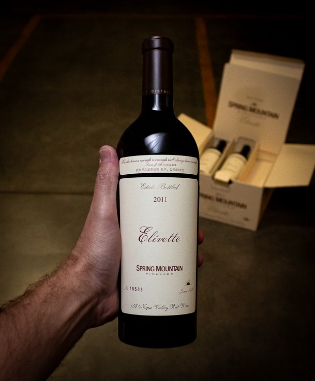 Spring Mountain Vineyard Red Blend Elivette Spring Mountain District Napa Valley 2011