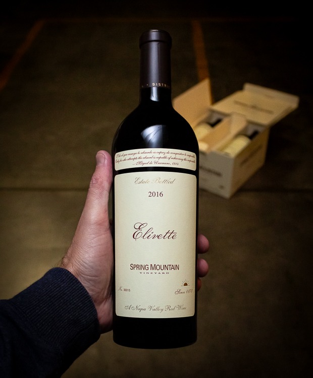 Spring Mountain Vineyard Red Blend Elivette Spring Mountain District Napa Valley 2016