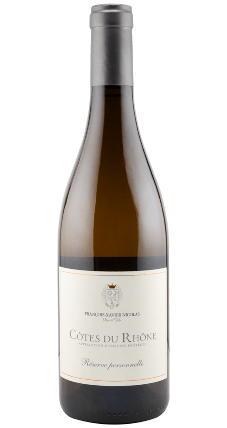 Francois-Xavier Nicolas Père et Fils 'Réserve Personnelle' Côtes du Rhône White 2024