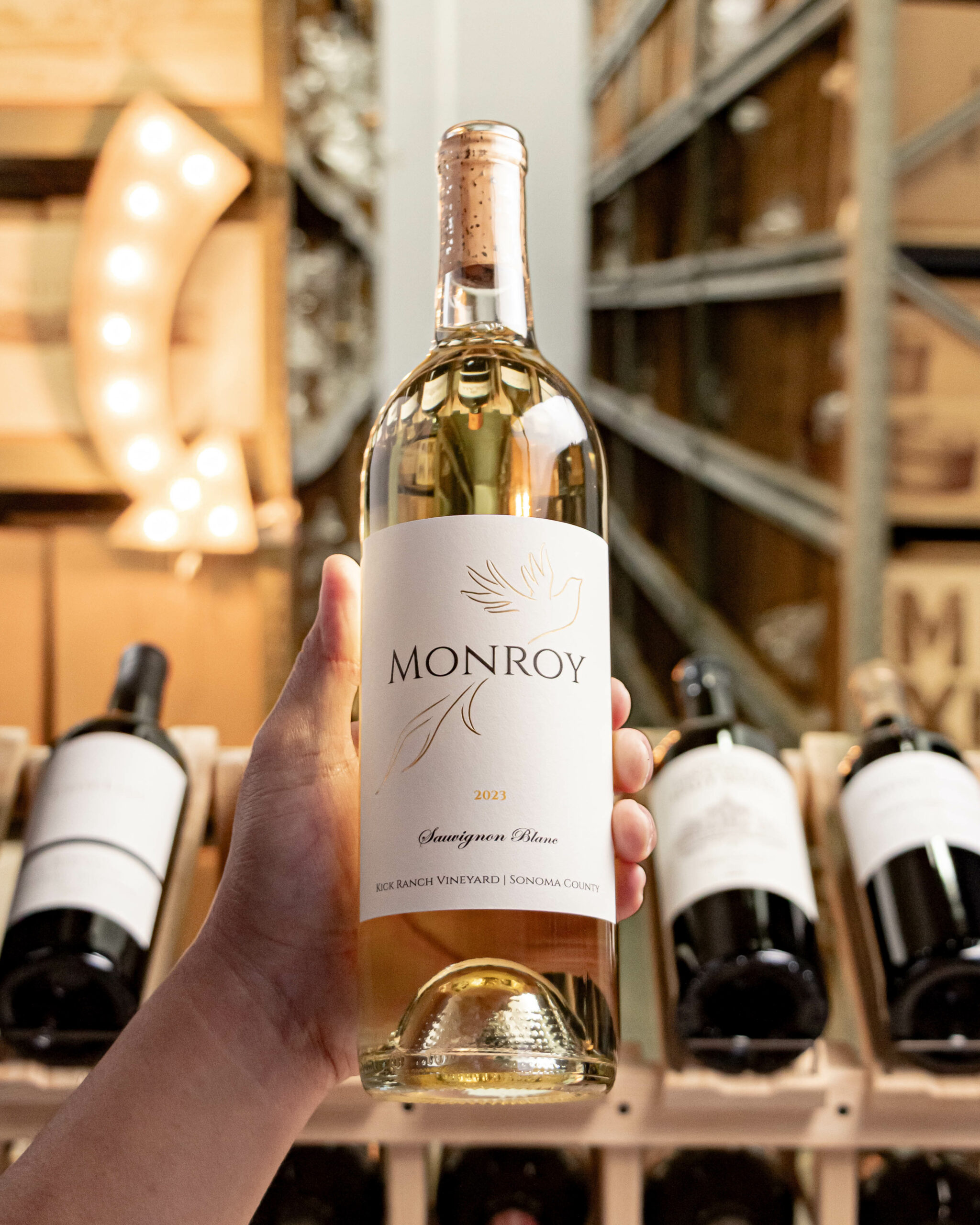Monroy Wines Sauvignon Blanc Kick Ranch Vineyard Sonoma County 2023
