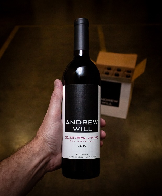 Andrew Will Red Blend Ciel du Cheval Vineyard Red Mountain Yakima Valley 2019