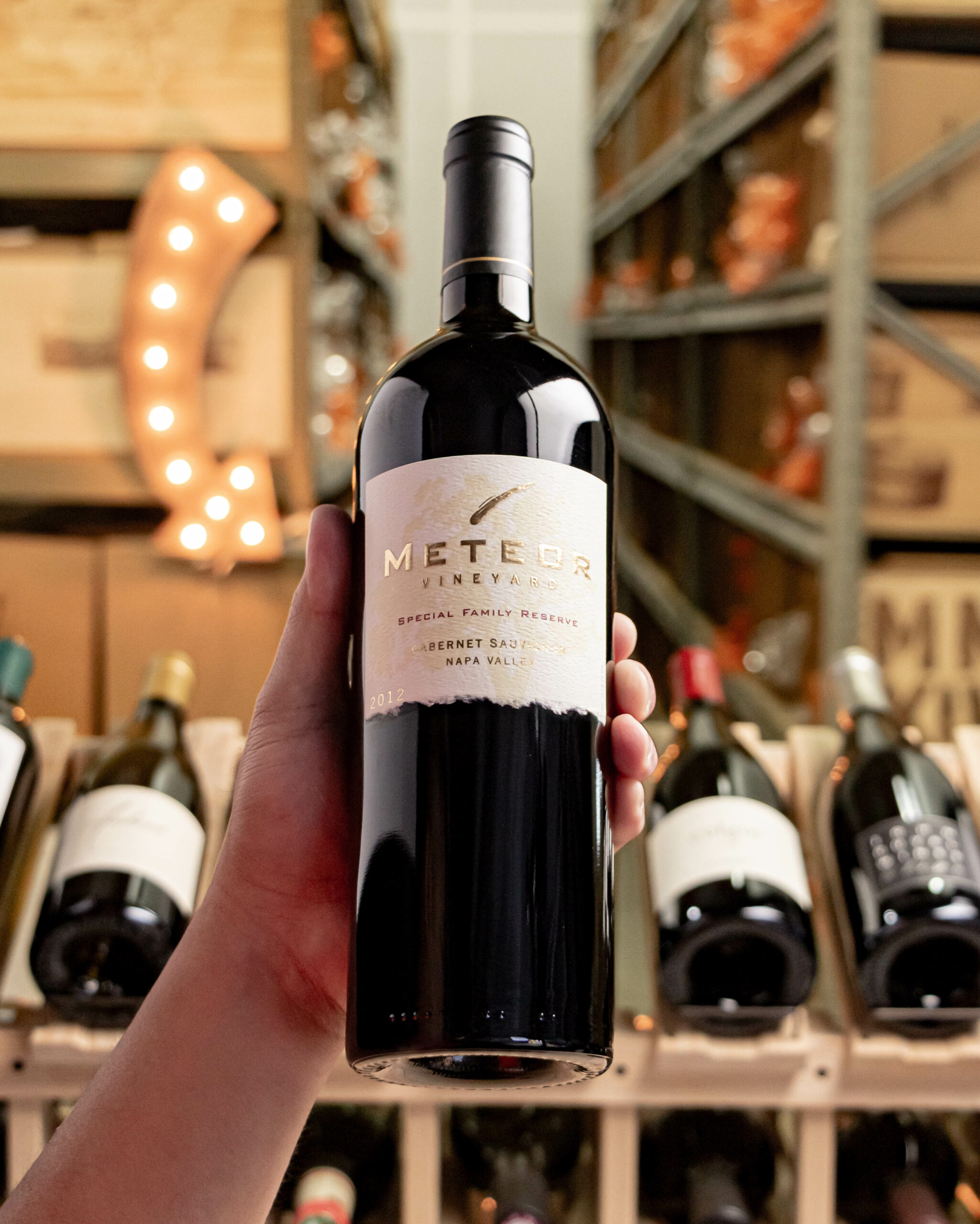 Meteor Vineyard Special Family Reserve Cabernet Sauvignon Napa Valley 2012