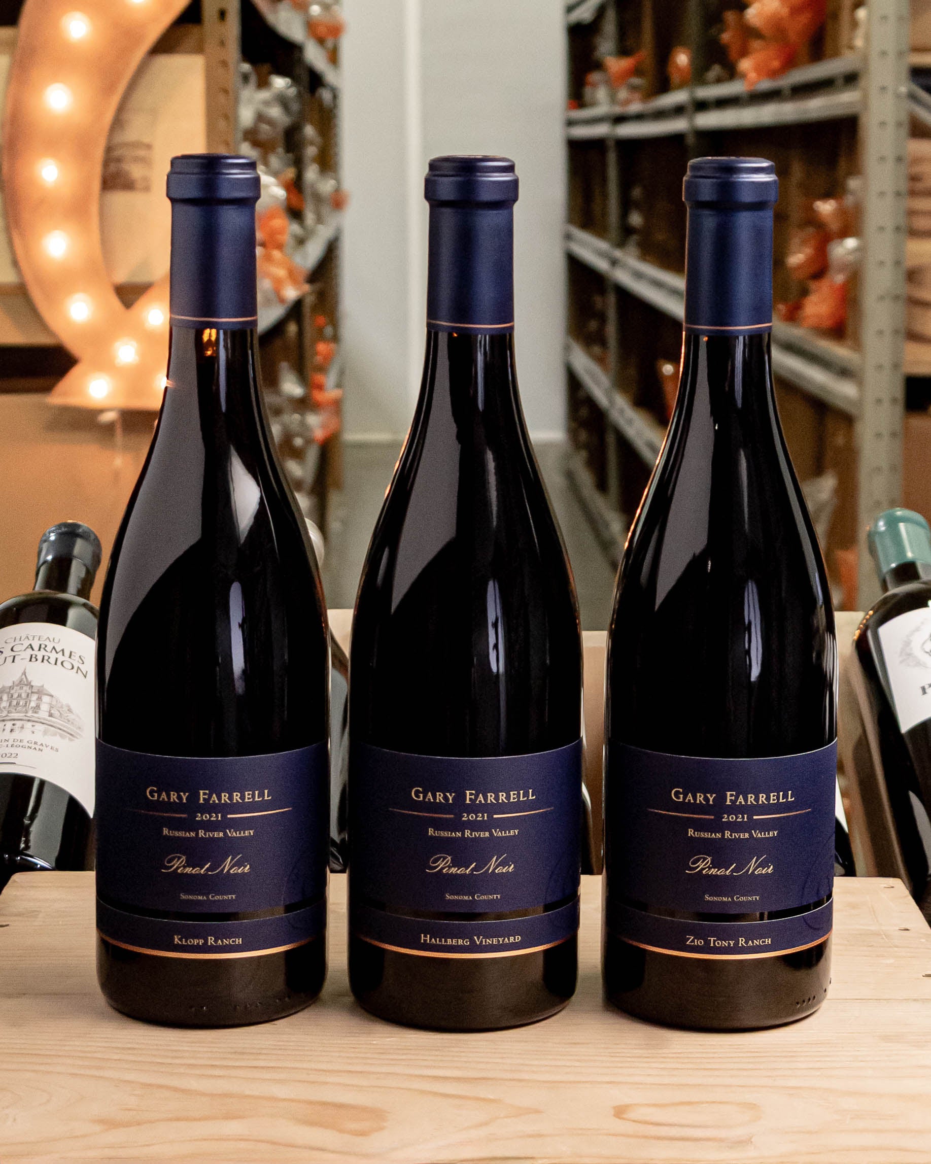 Gary Farrell Single Vineyard (3-Pack)