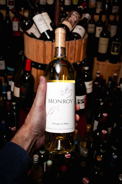 Monroy Wines Sauvignon Blanc Kick Ranch Vineyard Sonoma County 2023