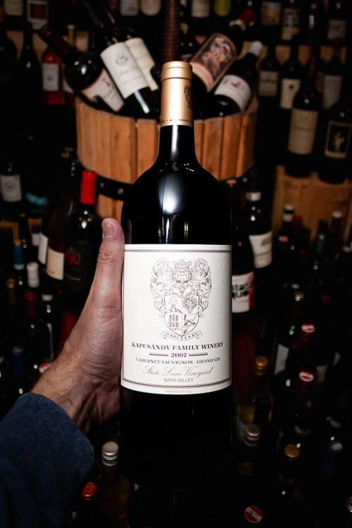 Kapcsándy Cabernet Sauvignon Grand Vin State Lane Vineyard Yountville Napa Valley 2007 (Magnum 1.5L)
