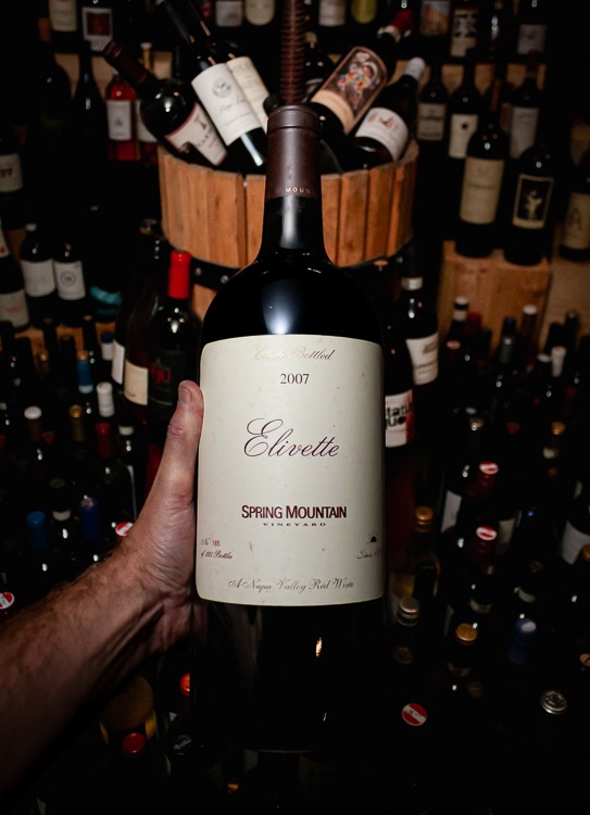 Spring Mountain Vineyard Red Blend Elivette Spring Mountain District Napa Valley 2007 (Double Magnum 3L)