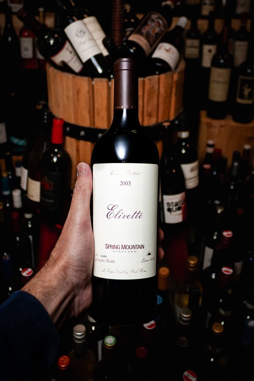 Spring Mountain Vineyard Red Blend Elivette Spring Mountain District Napa Valley 2003