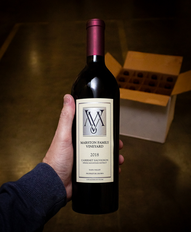 Marston Family Vineyard Cabernet Sauvignon Spring Mountain District Napa Valley 2018