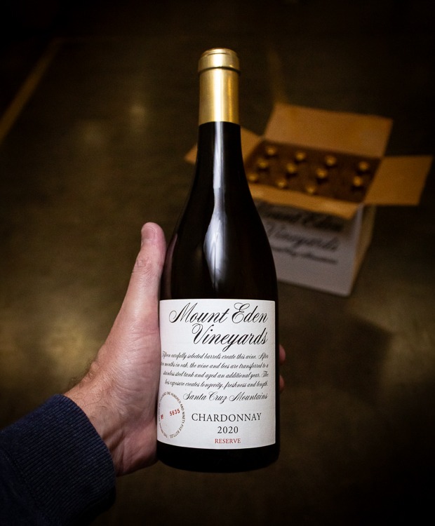 Mount Eden Vineyards Chardonnay Reserve Santa Cruz Mountains 2020