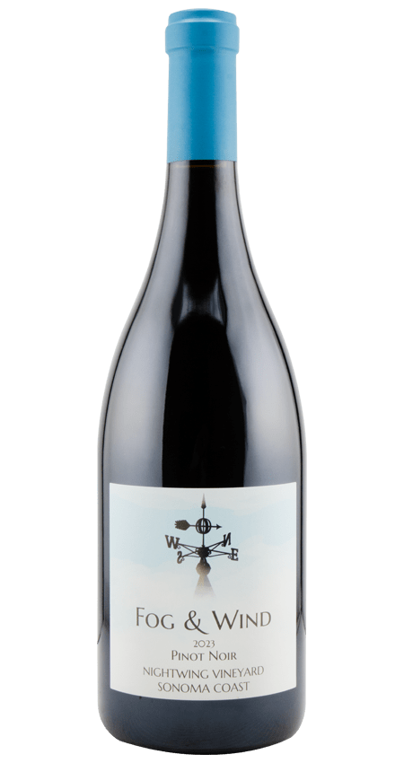 95 Pt Fog and Wind by Sojourn Cellars Sonoma Coast Pinot Noir Nightwing Vineyard 2023
