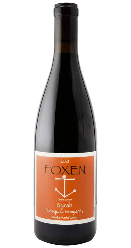 95 Pt. Foxen Santa Maria Valley Syrah Tinaquaic Vineyard 2021