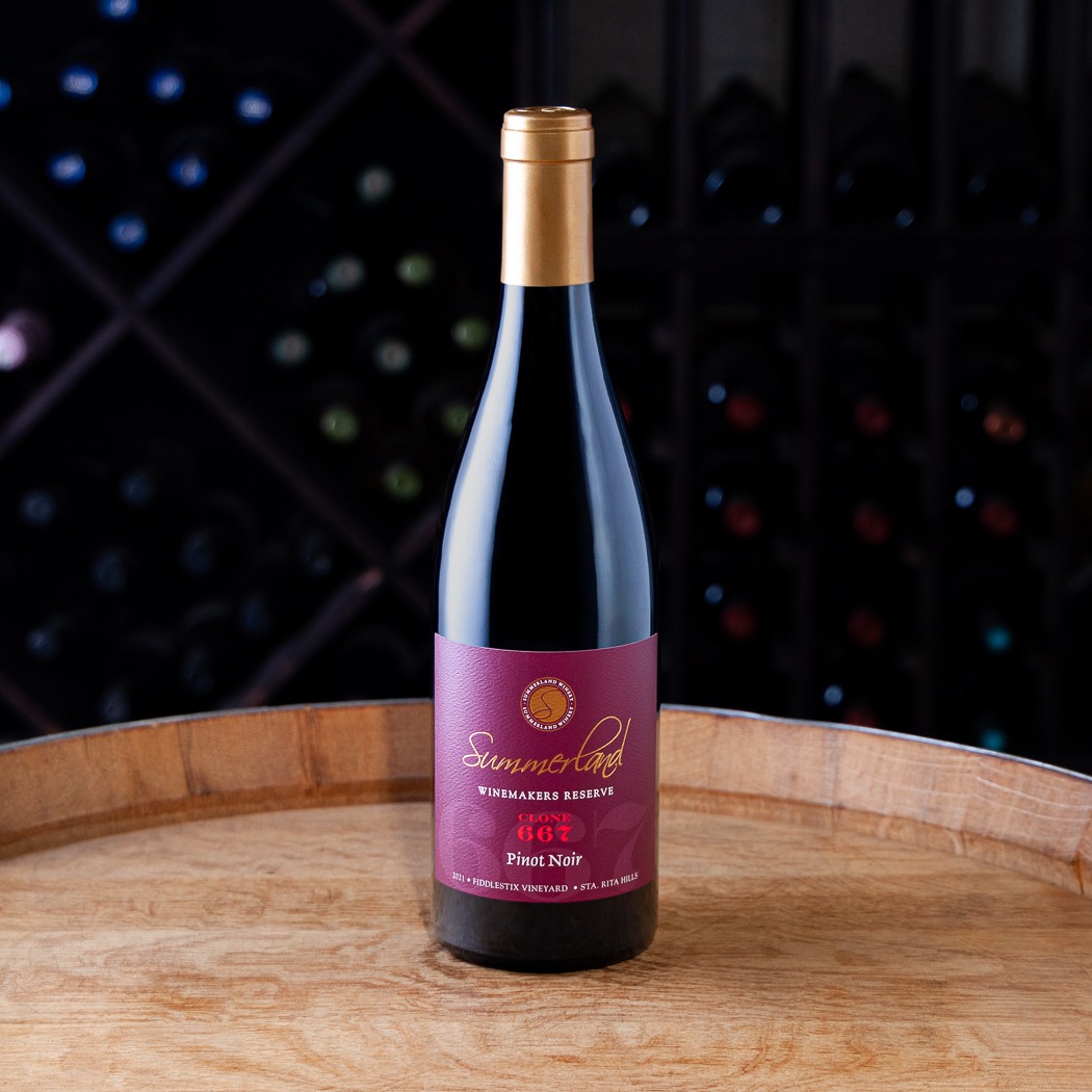 Summerland Pinot Noir Clone 667 Fiddlestix Vineyard Santa Rita Hills 2021