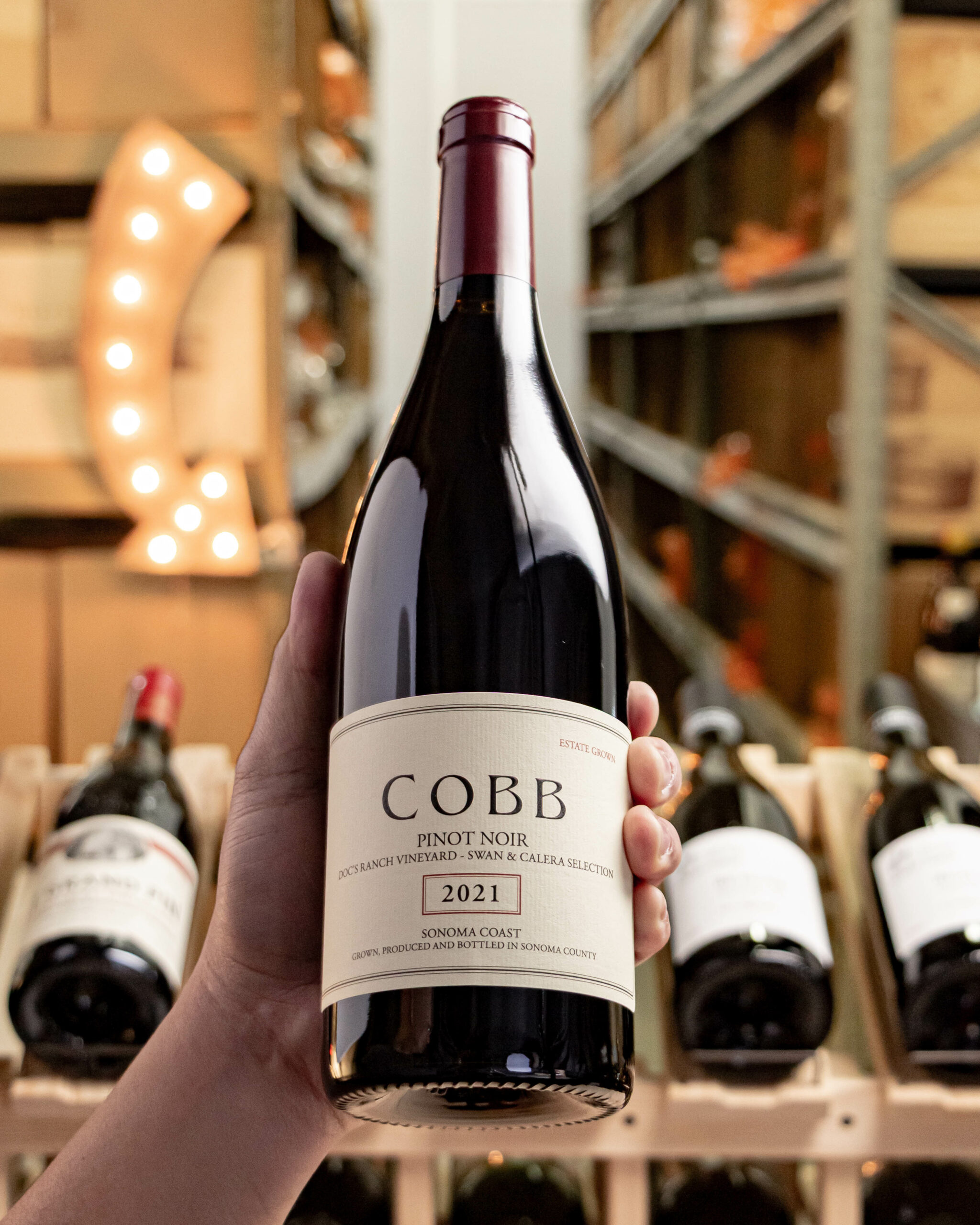 Doc's Ranch Cobb Pinot Noir Docs Ranch Swan & Calera Clone Selection Sonoma Coast ...