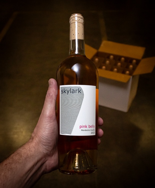 Skylark Rosé Pink Belly Mendocino County 2023