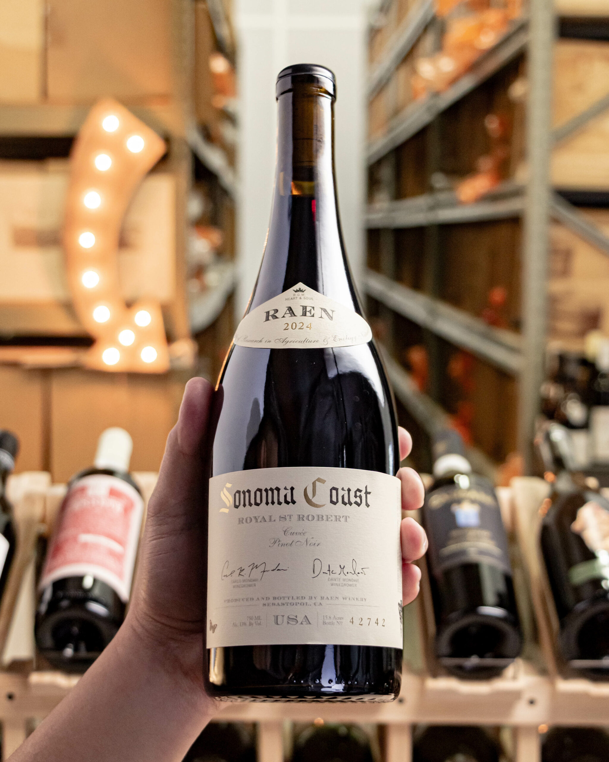 Raen Pinot Noir Royal St. Robert Cuvee Sonoma Coast 2024