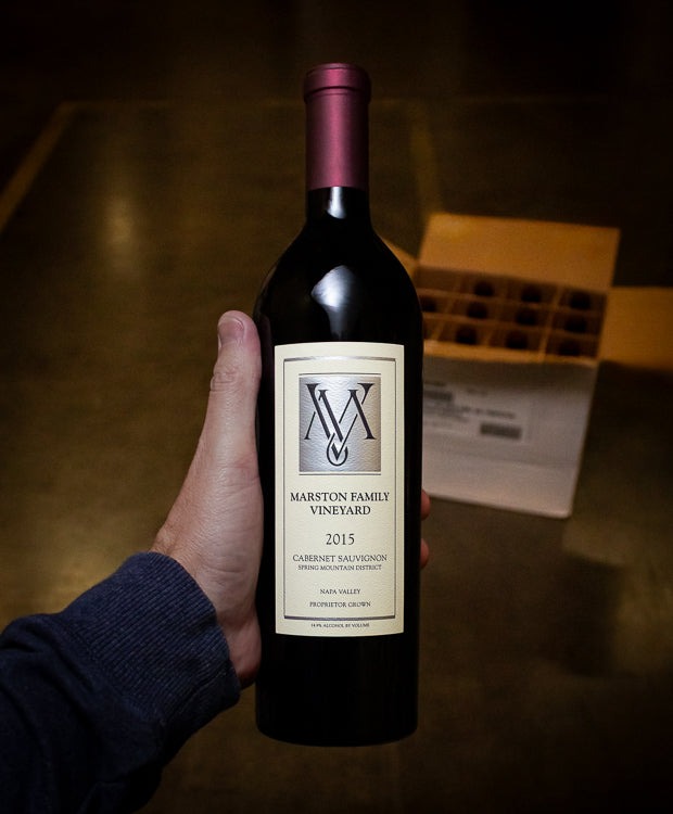 Marston Family Vineyard Cabernet Sauvignon Spring Mountain District Napa Valley 2015
