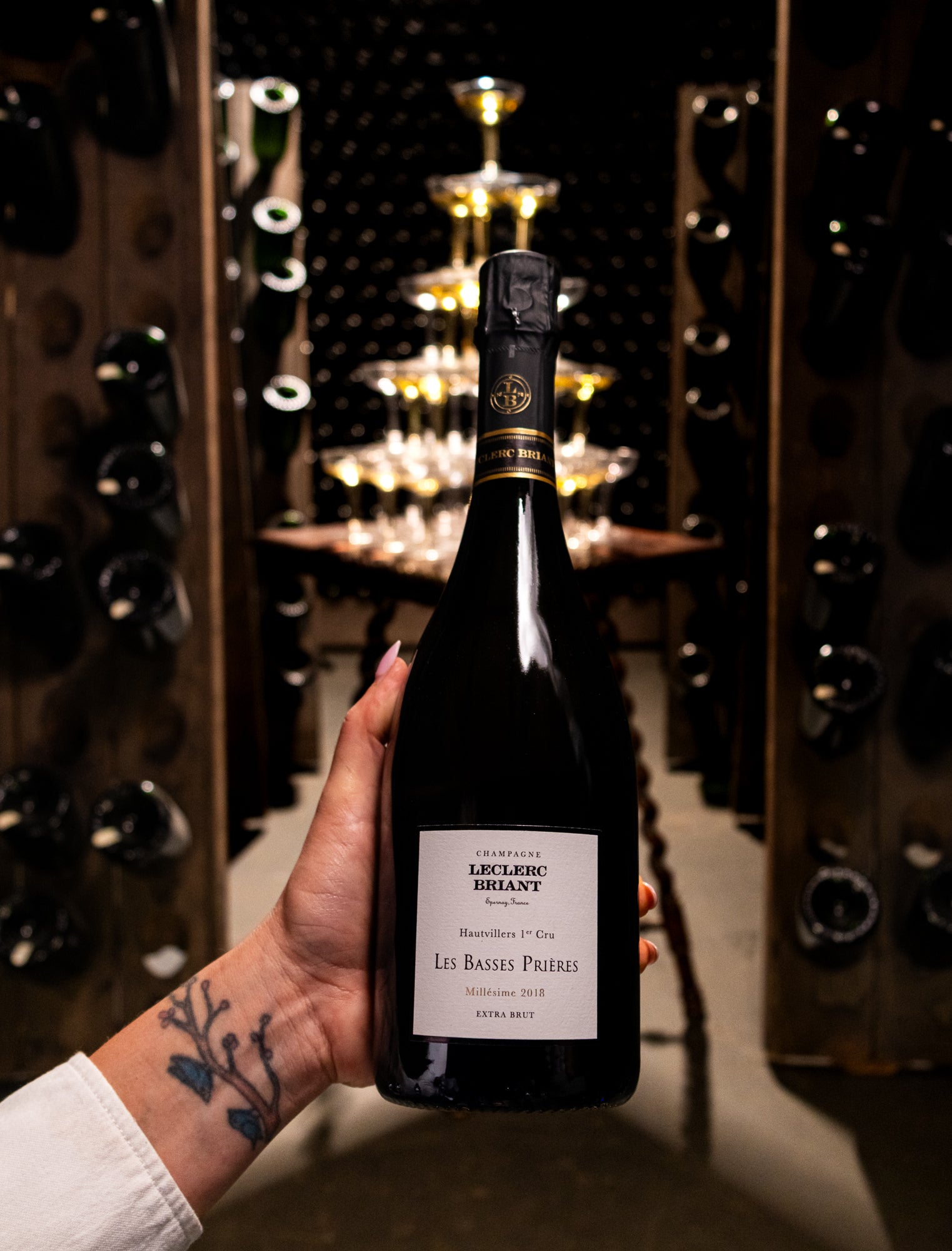 Champagne LeClerc Les Basses Prières Extra Brut Hautvillers Premier Cru 2018