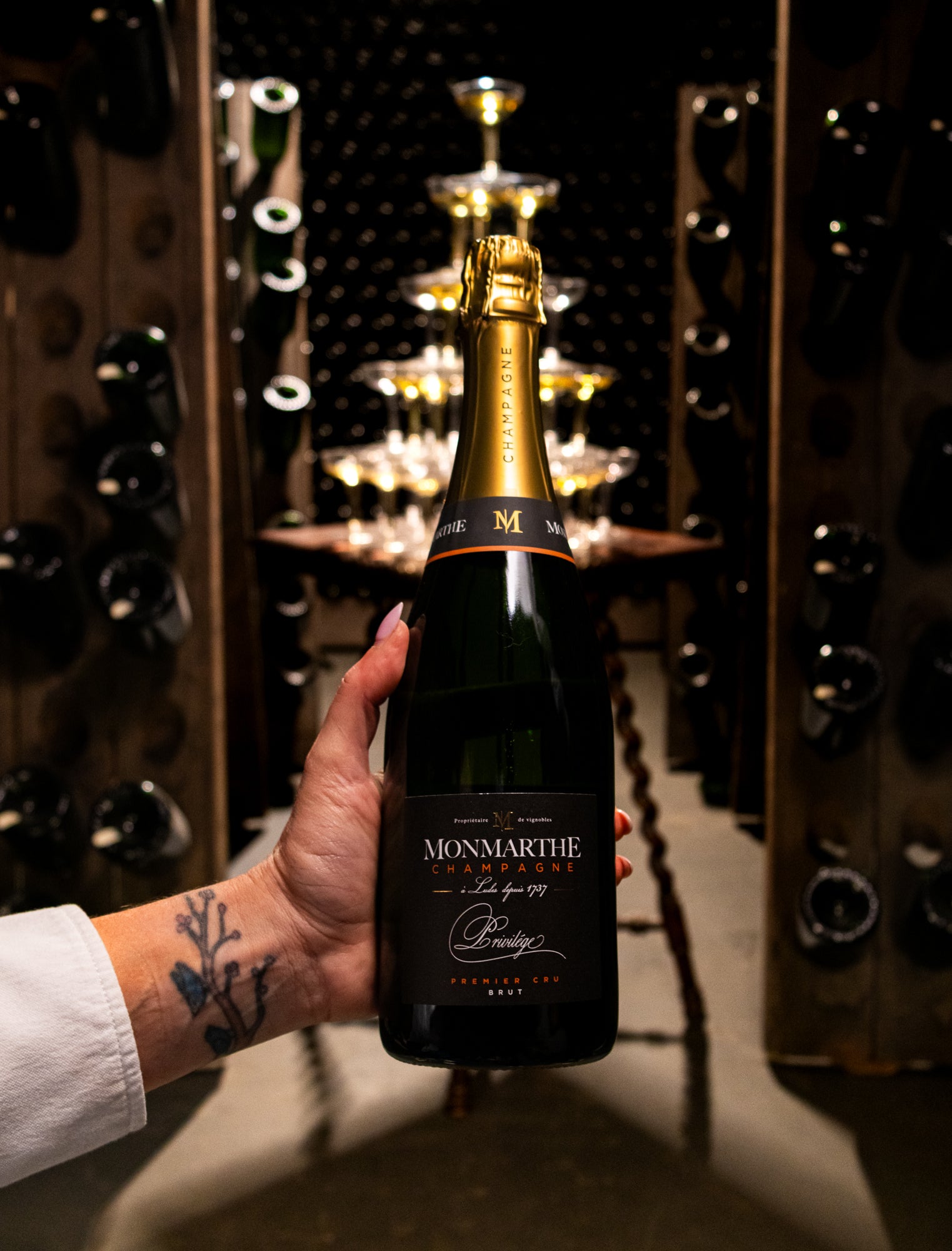 Champagne Monmarthe Privilège Brut Premier Cru NV