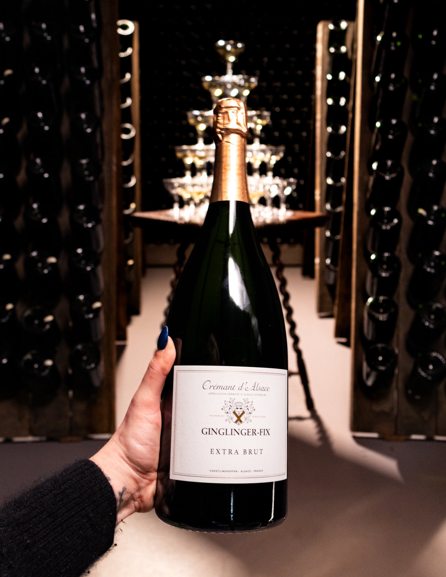 Ginglinger-Fix Crémant d'Alsace Extra Brut 2023 (Magnum 1.5L)