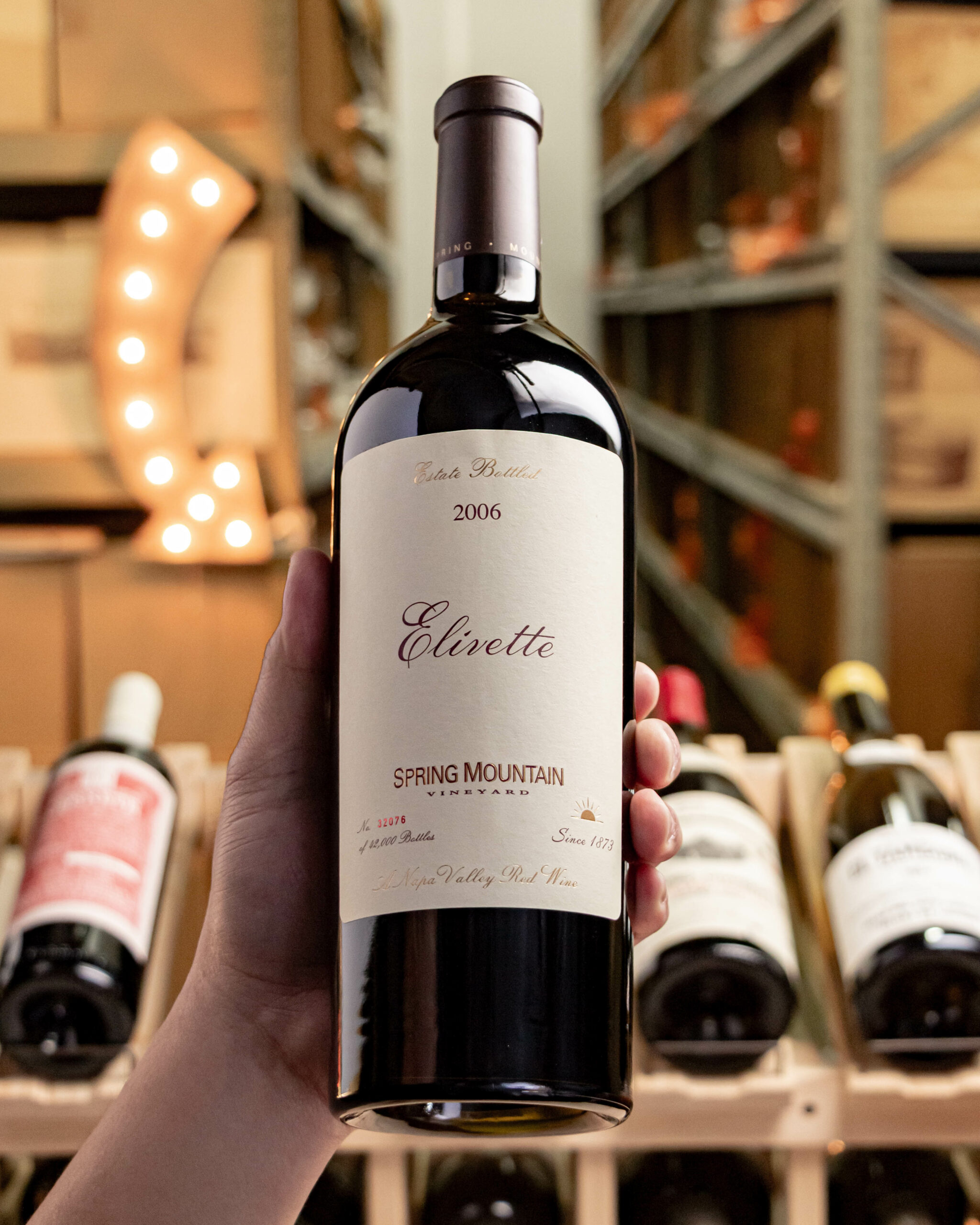 Spring Mountain Vineyard Red Blend Elivette Spring Mountain District Napa Valley 2006