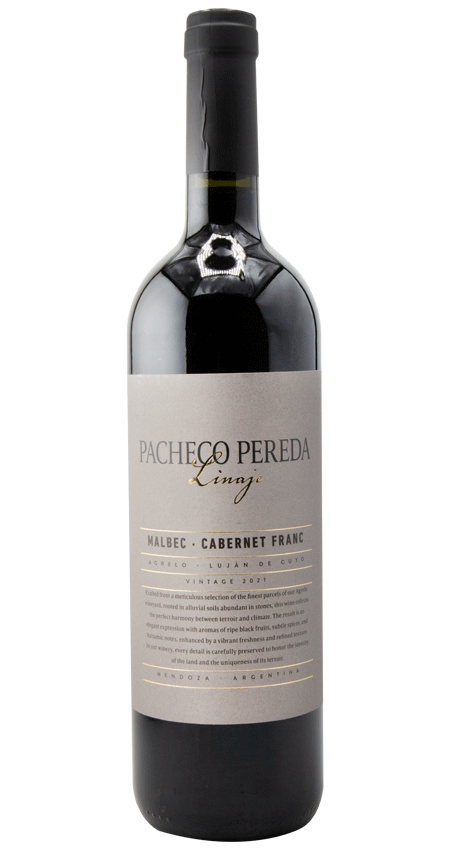 92 Pt. Pacheco Pereda Linaje Malbec-Cabernet Franc 2021 Mendoza