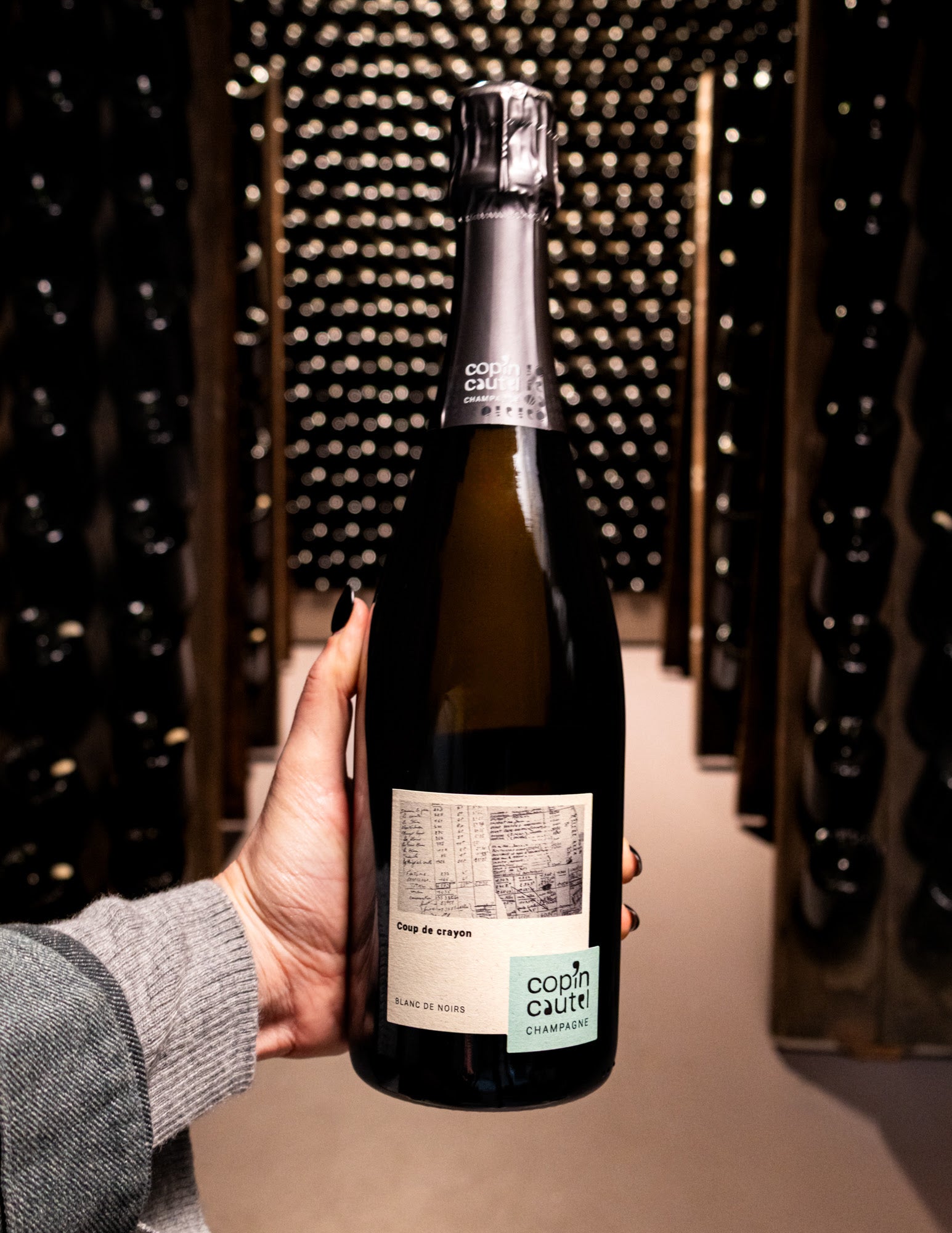 Champagne Copin-Cautel Coup de Crayon Extra Brut Blanc de Noir NV