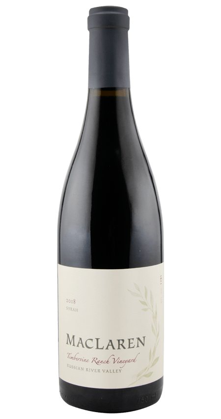 MacLaren Timbervine Ranch Vineyard Syrah Russian River Valley 2018