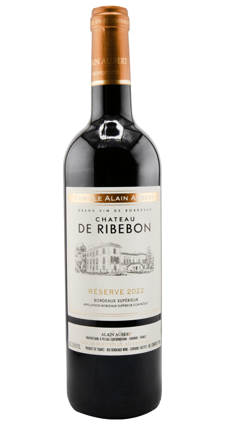 Château de Ribebon Bordeaux Supérieur 'Reserve' 2022