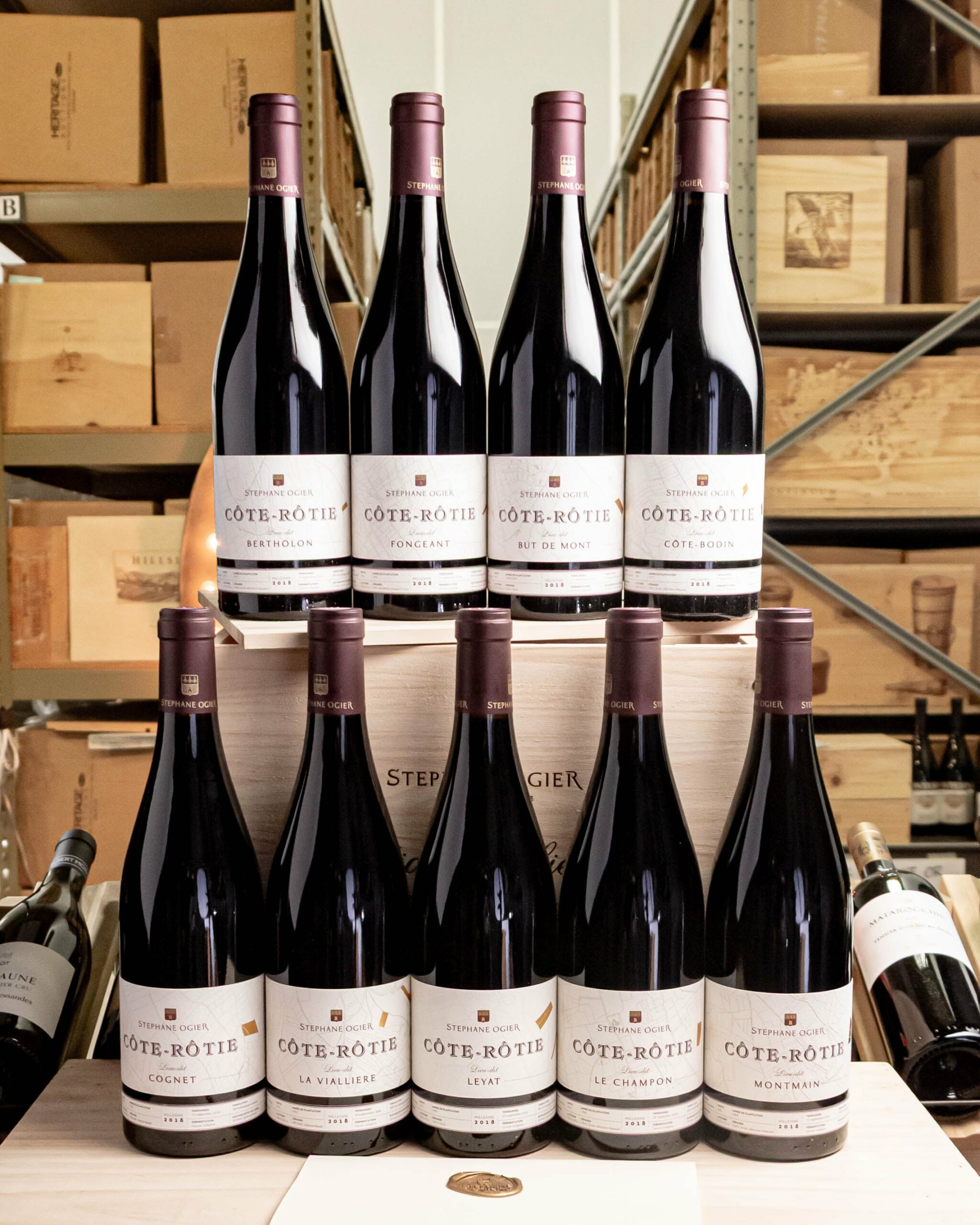 Stéphane Ogier Sélection de Lieux Dits 2018 (9-Pack) (OWC)