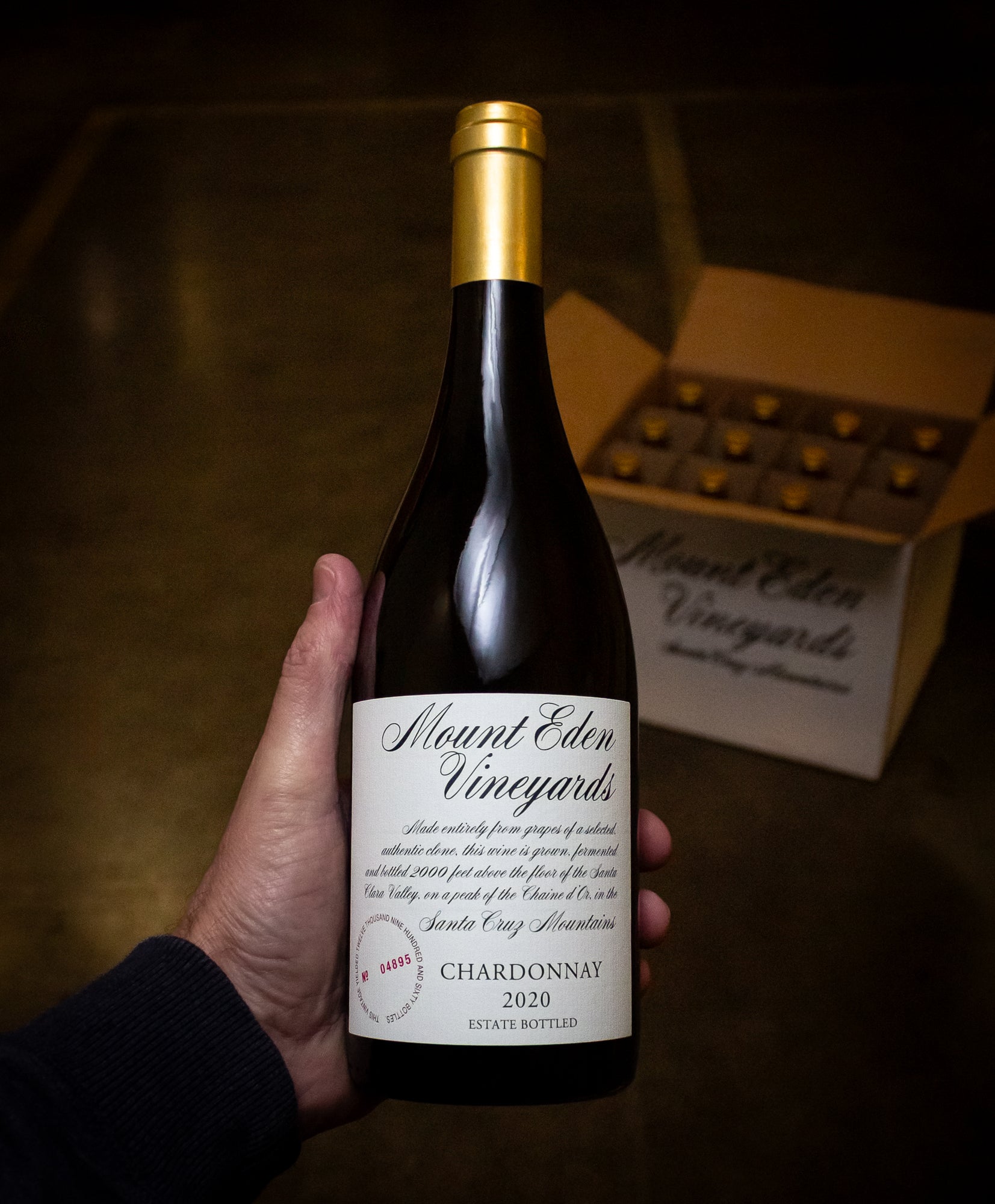 Mount Eden Chardonnay Estate Santa Cruz Mountains 2020