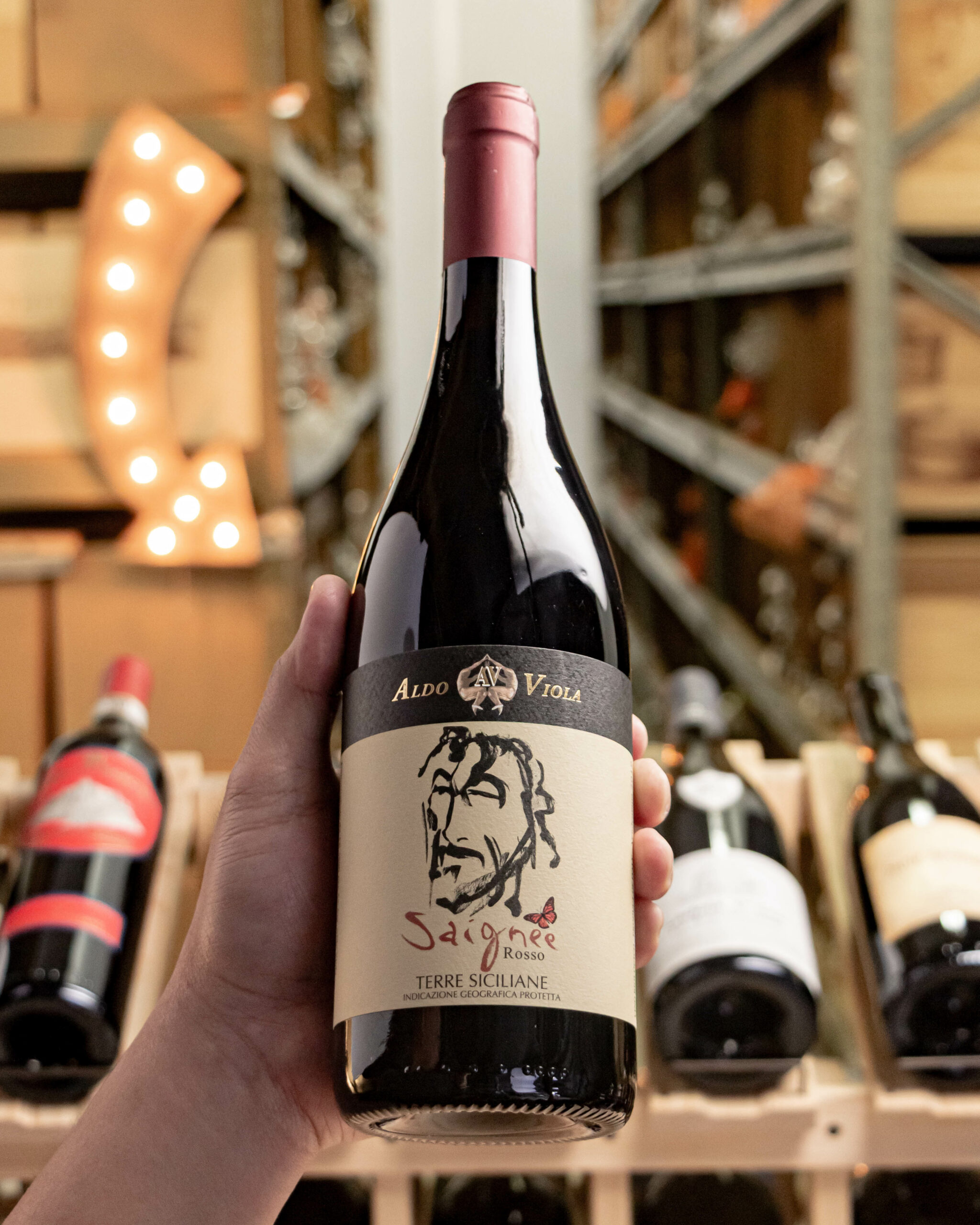 Aldo Viola Rosso Saignee Terre Siciliane Sicily 2019