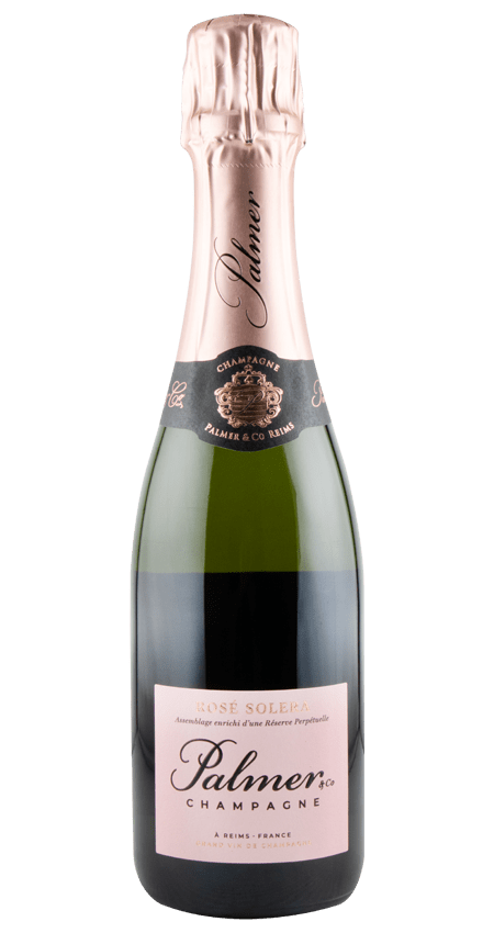 94 Pt. Champagne Palmer Rosé Solera NV 375ml