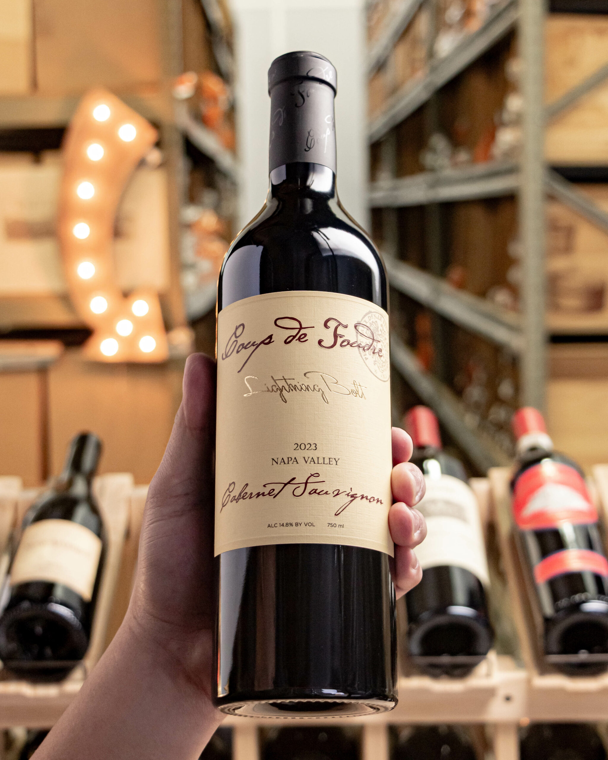 Coup de Foudre Cabernet Sauvignon Lightning Bolt Napa Valley 2023