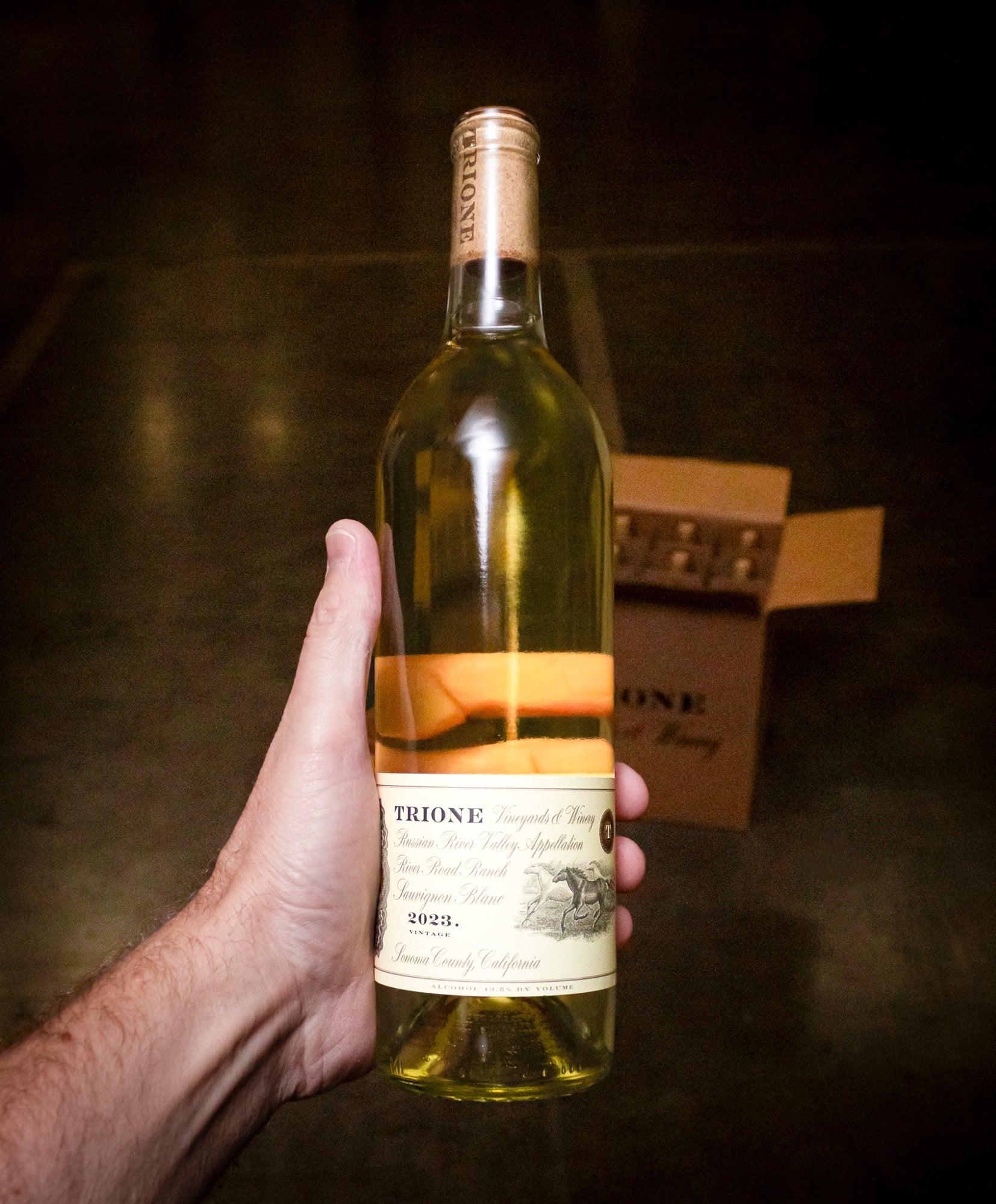 Trione Vineyards Sauvignon Blanc River Road Ranch Russian River Valley 2023