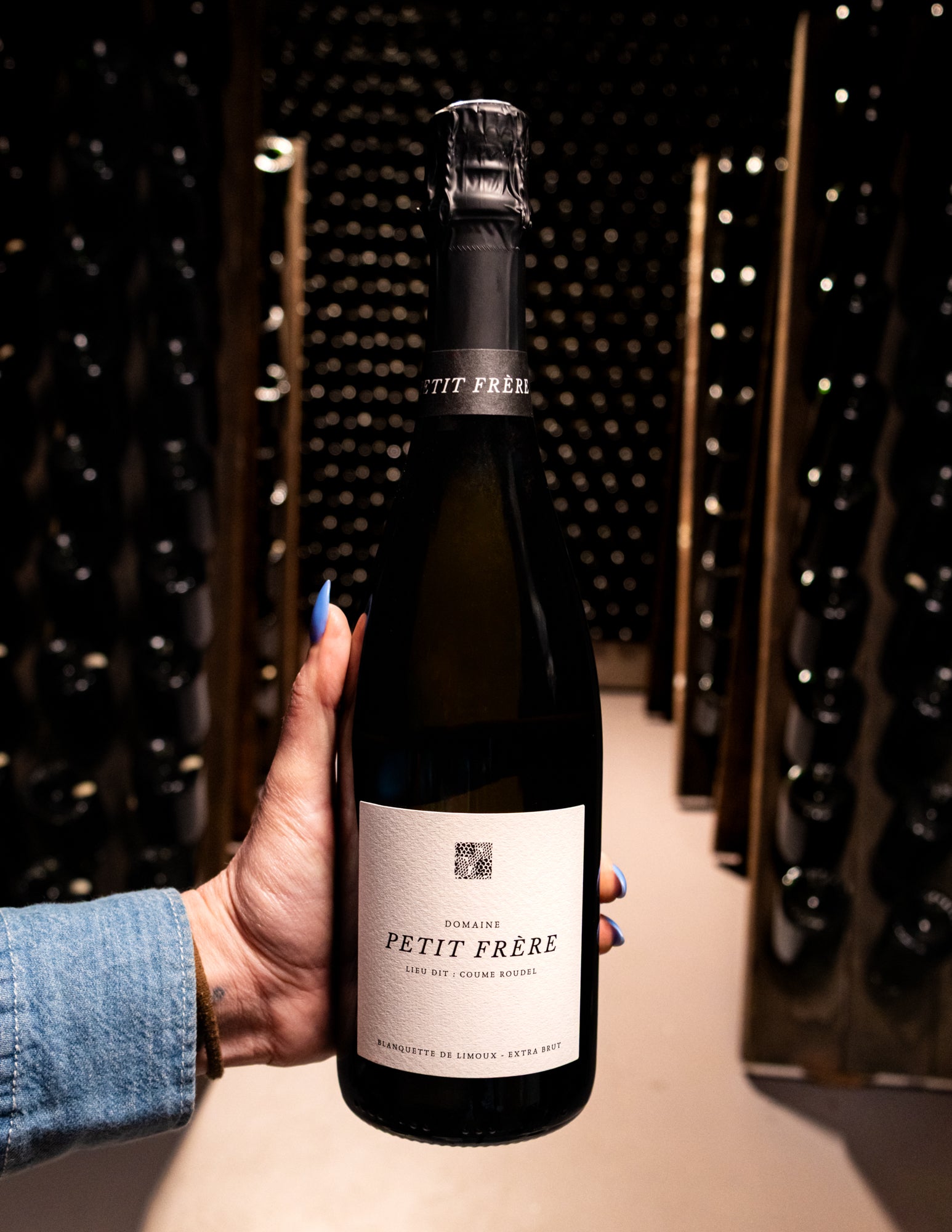 Domaine Petit Frère Coume Roudel Extra Brut Blanquette de Limoux NV